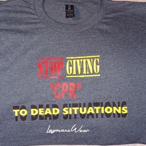 Charcoal Motivational Tee